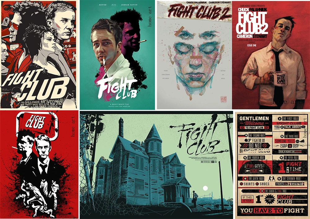 Fight Club Classic Large Movie Poster Print