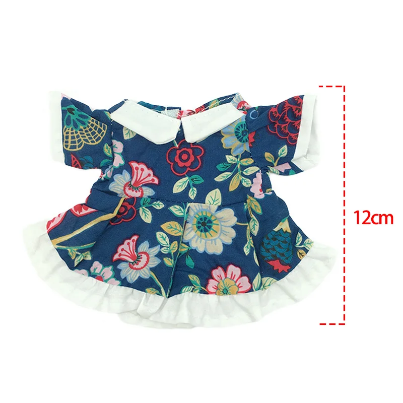 1pc Doll Clothes for 30cm Bunny Rabbit Plush Toys Floral Skirt Sweater Cloak Suit Accessories for 1/6 BJD Dolls Gifts for Girls 18