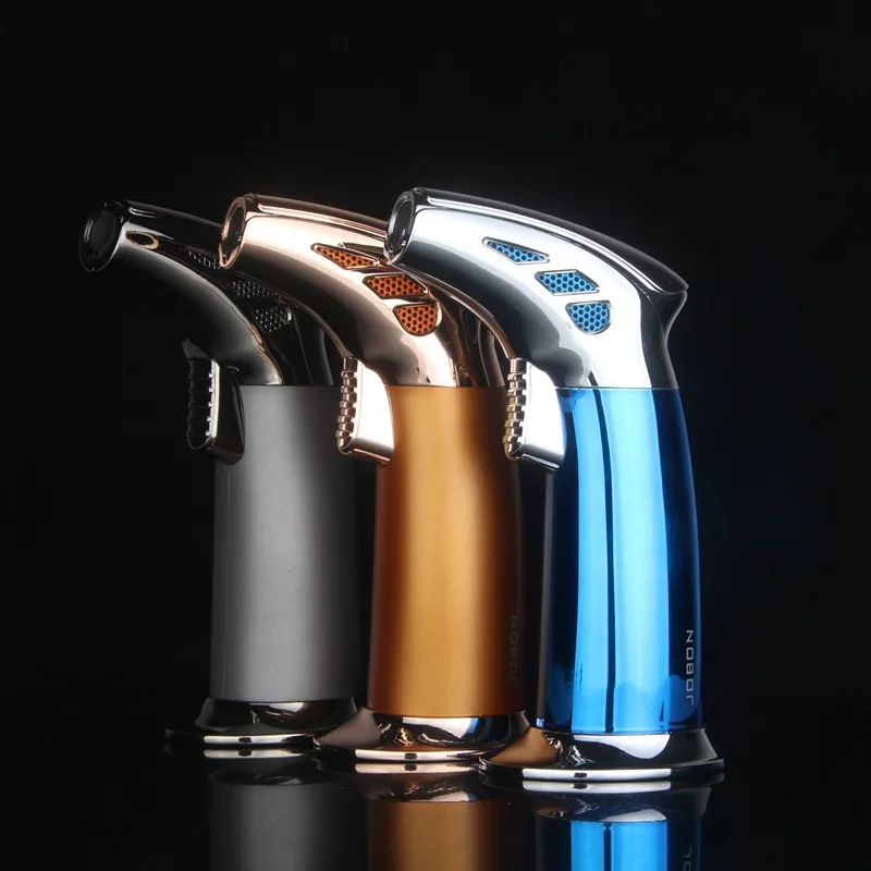 

jobon big size Fire Welding Gun Spraying Gun Direct Impact Wind-proof Lighter Creative Cigar Pipe Lighter