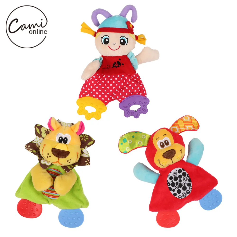 Teman Bermain Tenang Menenangkan Mainan Kartun Hewan Lucu Bayi