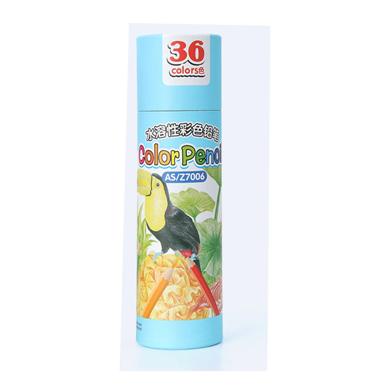 

36 Colors Safe Non-toxic Lead Water Soluble Colored Pencil Watercolor Pencil Set For Write Drawing Art Supplies Blue