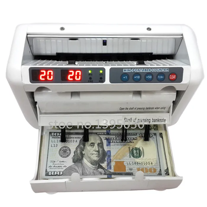 US $97.00 Money Counter Machine Suitable For Euro Dollar Multi Currency Compatible Money
