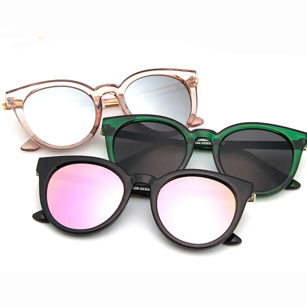 

Fashion Cat Eye Sunglasses Women Sun Glasses Lens Alloy Sunglasses female Eyewear Frame Driver Goggles Outdoor Car Accessories