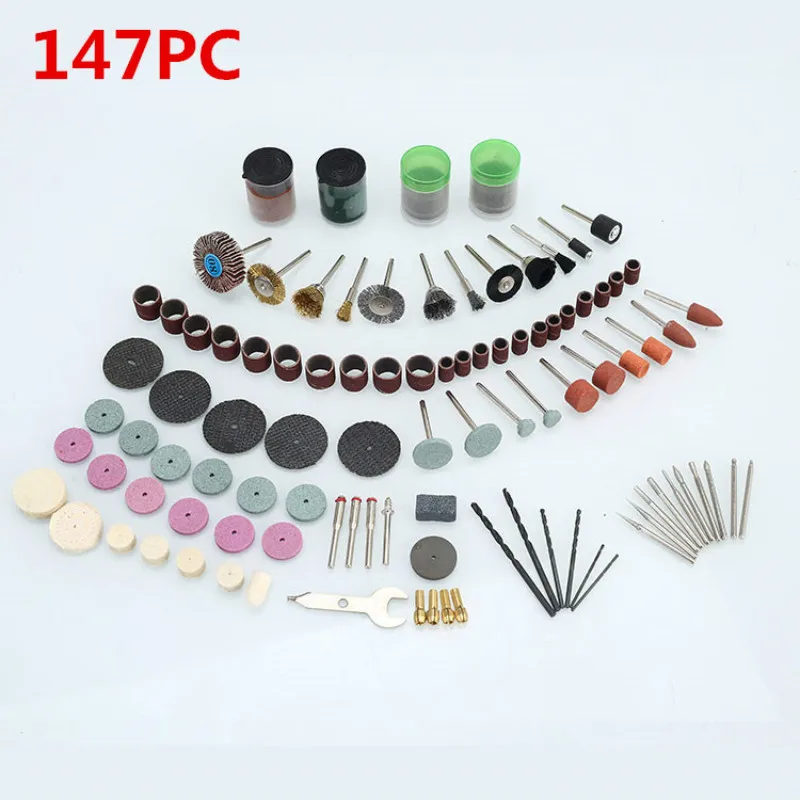 Grinder Polishing Tools Accessories Set Wood Metal Engraving Electric Rotary tool For Dremel Bit Set Grinding Polish Cutting Cut (4)