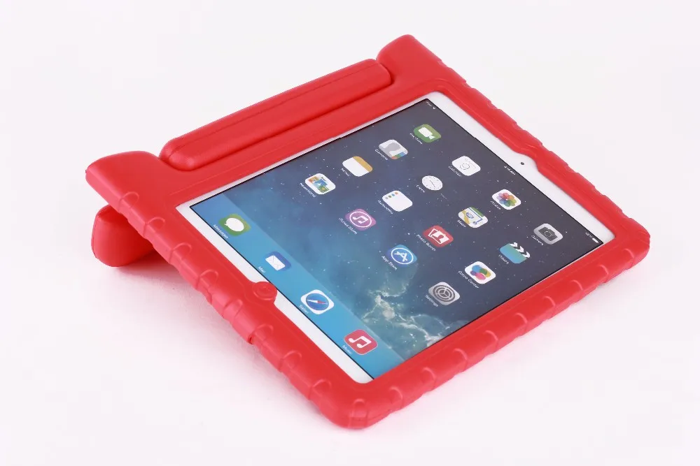 Для Apple iPad 5 EVA пены противоударный чехол для iPad Air iPad 5 принципиально Coque Для детей ручка стенд защитная крышка чехол