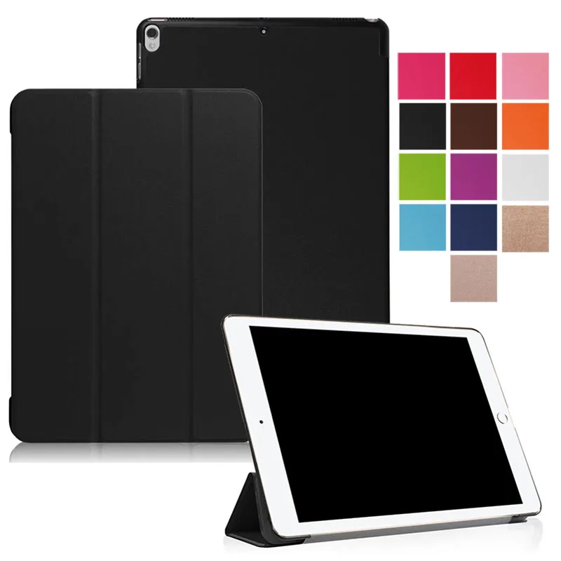 Ультратонкий трехслойный кожаный чехол-подставка для iPad Pro 10 5 Air 3 Жесткий Чехол 11