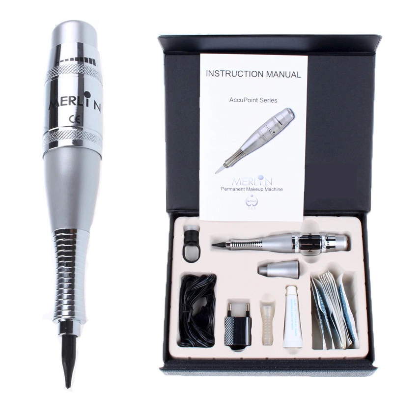 

Original imported professional USA biotouch Merlin permanent makeup machine tattoo machine for eyebrow lip eyeliner tattoo gun