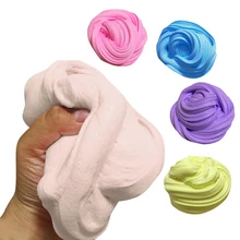 DIY Slime Clay Fluffy Floam Slime Scented Stress Relief No Borax Kids Toy Sludge Cotton Mud to Release Clay Toy Plasticine Gifts