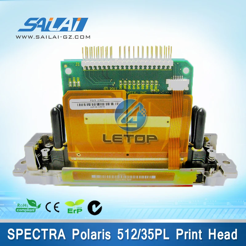 100% оригинальная Печатающая Головка spectra polaris 512 35pl печатающая головка для