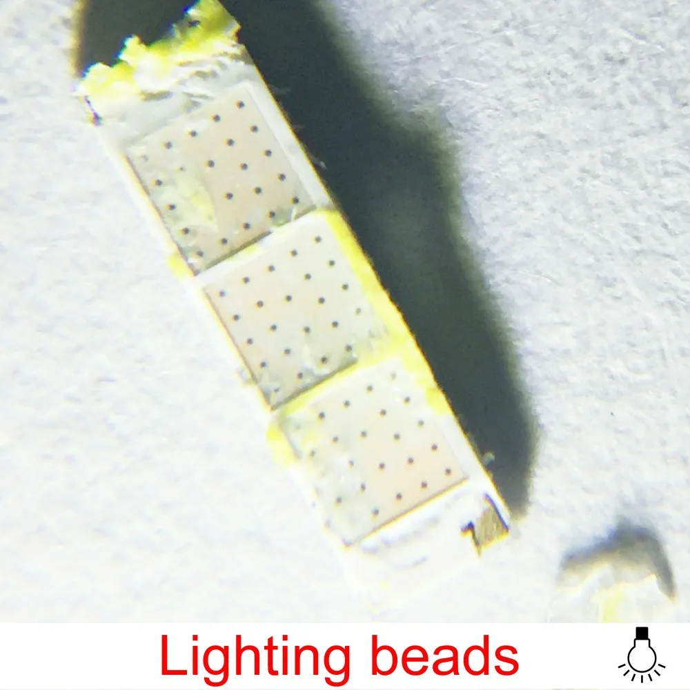 20PCS 1860 csp flip chip 9V 15W LED Automobile lamp beads h1 h4 h8 h9 h27 9005 9006 hb3 hb4 tx1860 chip 5500k 6000k