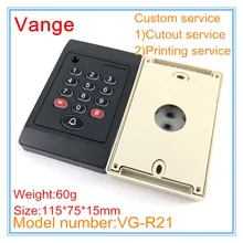 1 шт./партия, корпус управления доступом через слово 115*75*15 мм инструмент из АБС-пластика, коробка diy для домовая сигнализация