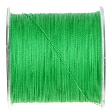 500 м 50 фунтов красочные 4 нити мультифиламентная PE плетеная леска(зеленый светильник