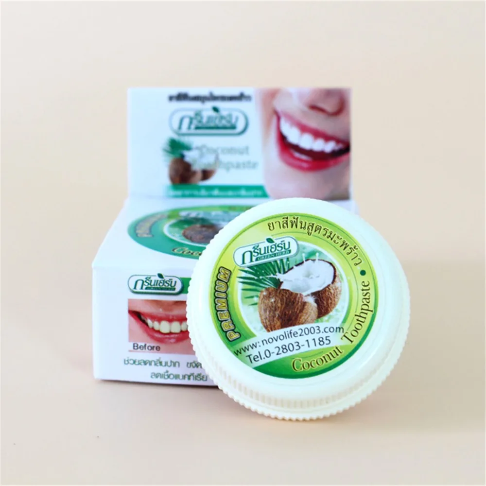 Green herb Teeth Whitening Natural Herbal toothpaste PRIM PERFECT