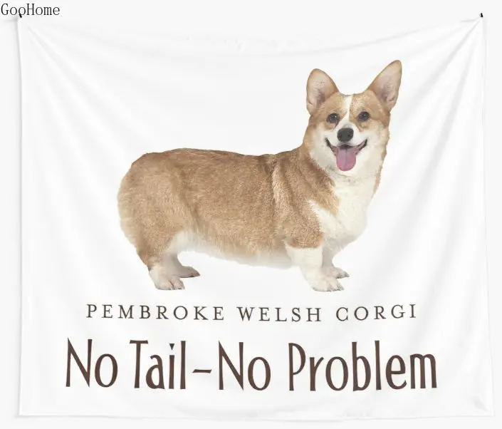Настенный Гобелен Pembroke Welsh Corgi Gear пляжное полотенце плед-одеяло коврик для