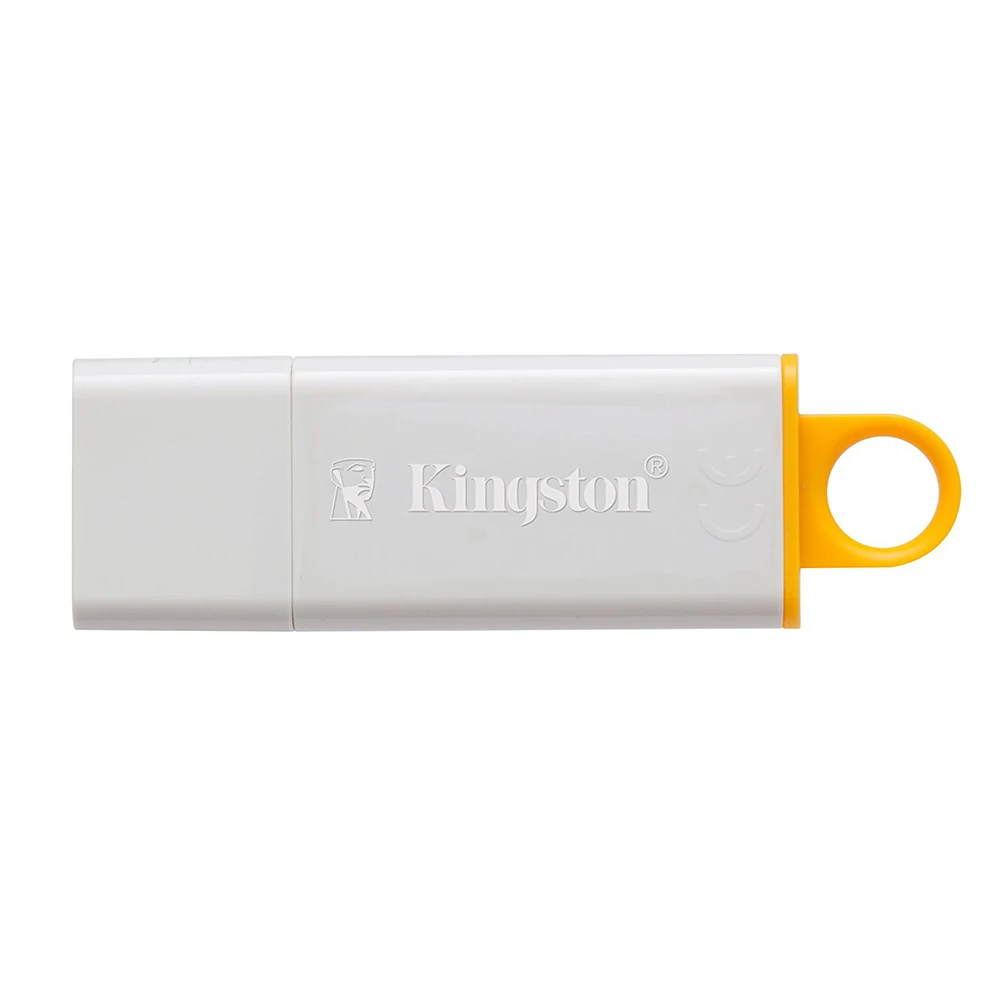 Kingston Technology DataTraveler G4 8 GB DE Memoria USB (USB 3,0 DE 8 GB USB tipo-A tipo Llave) Color Blanco y Amarillo