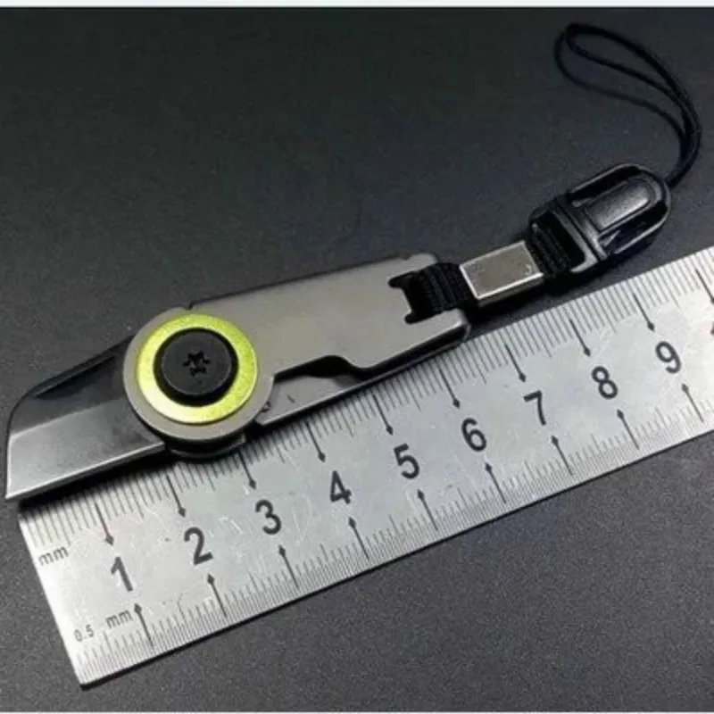Keychain Zip Blade Daily Carry Outdoor Pocket Utility Knife Survival Tool Kit Edc | Спорт и развлечения