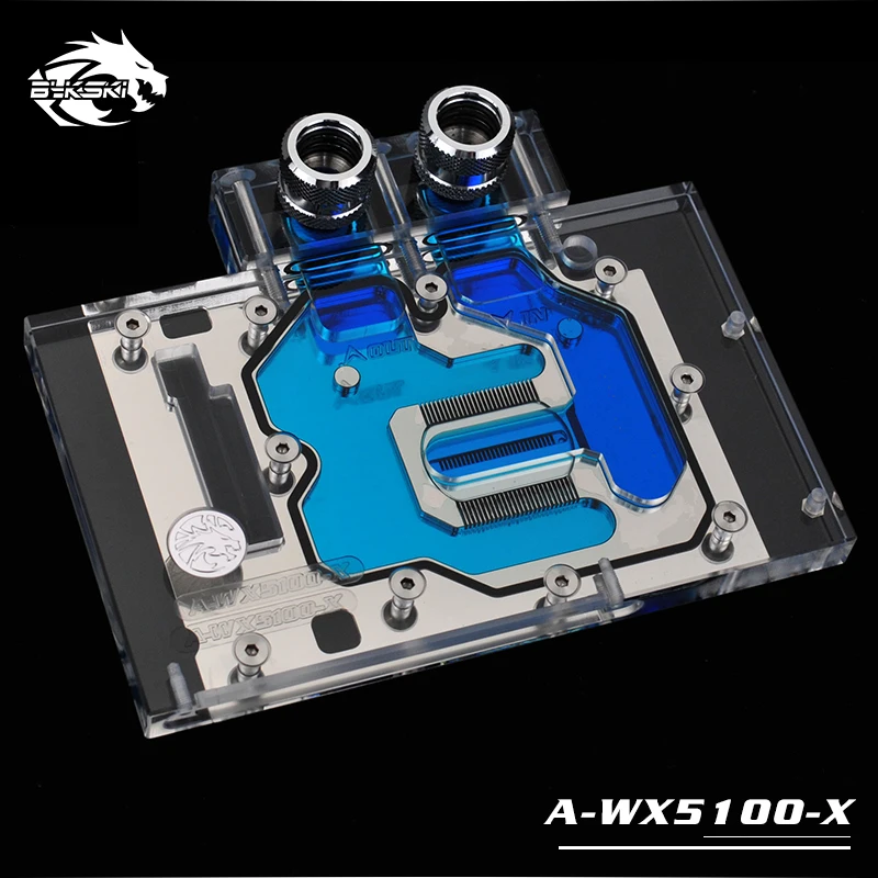 

BYKSKI for AMD Radeon Pro WX 5100 8GB/ WX7100 8G. Full Cover copper waterblock. P/N:A-WX5100-X