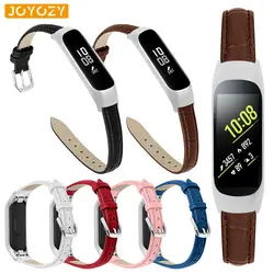 Joyozy кожаный ремешок для samsung Galaxy Watch fit-e браслеты браслет из натуральной кожи Замена для samsung Galaxy Watch SM-R375