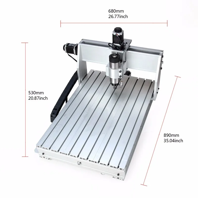 6040T мини CNC машина 3 оси CNC гравер гравировальный станок Поддержка USB PCB фрезерный станок