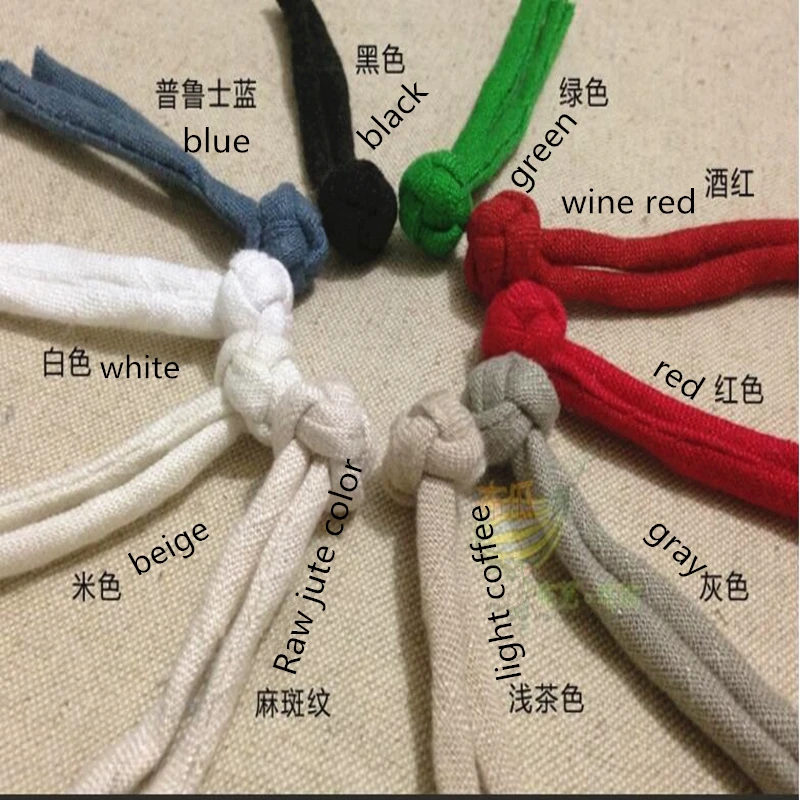 

5PCS high-grade handmade Chinese knot buttons, tai chi clothing, dress, wedding invitations, DIY clothing accessories costume