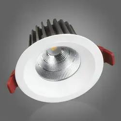 10 Вт 15 Вт 18 Вт AC85V-265V удара downlight утопленное бра пятно света с LED Driver для дома Освещение Бесплатная