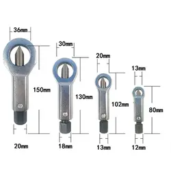 Тяжелых ржавчине поврежденных гайка разделитель Съемник ржавый гайкоруб гаечный ключ снимите режущий инструмент Сталь шестигранный ключ