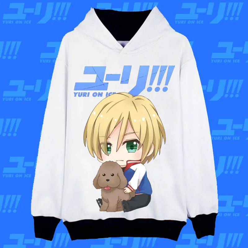 Cosworld YURI!!! On ICE Yuri Victor Katsuki Yuri Men Women Jacket Coat Sweatshirt Casual Anime Sportswear Hoodie (6)