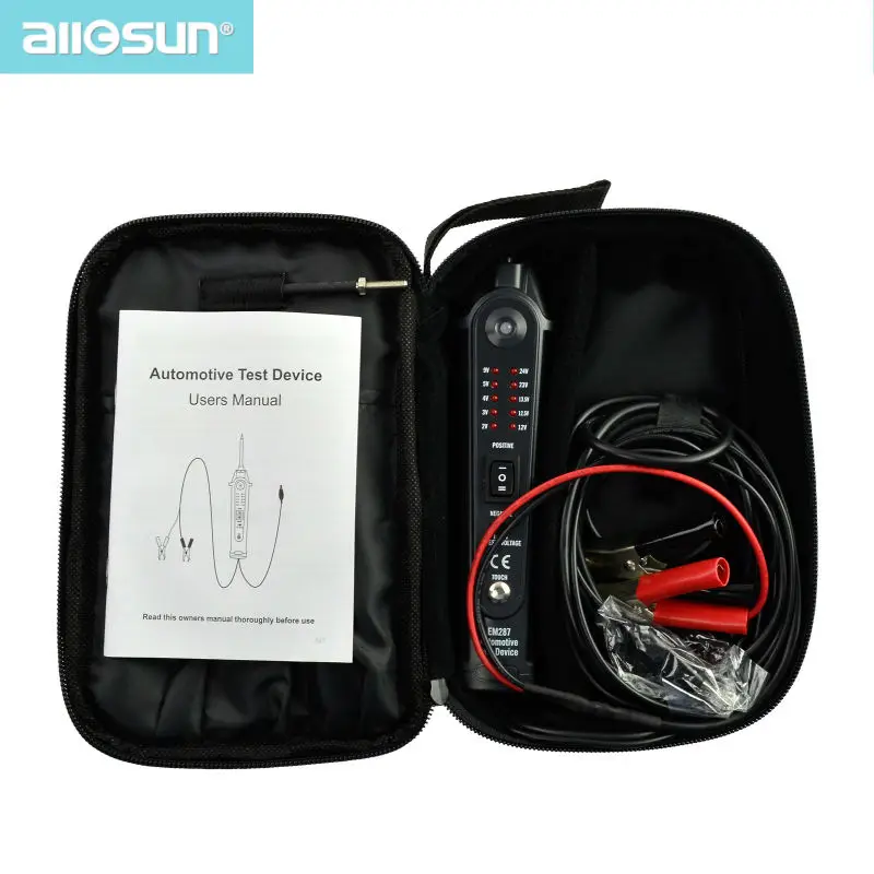 all-sun EM287 Automotive Test Device car diagnostic tester circuit meter