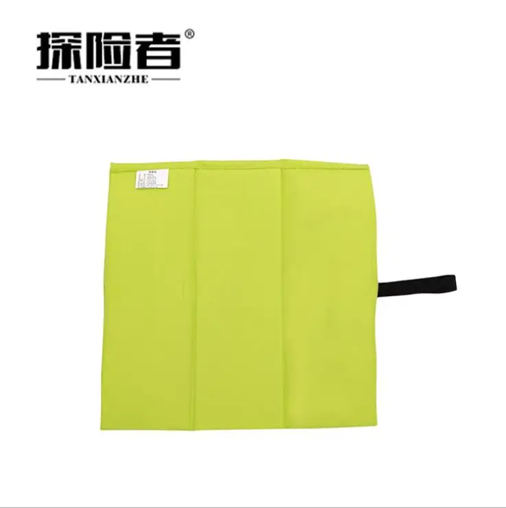 Camping Portable Outdoor Portable Spring Tour Mattress Folding Single Person Seat Cushion Mini Mat Park Wild Pad Small Cushion