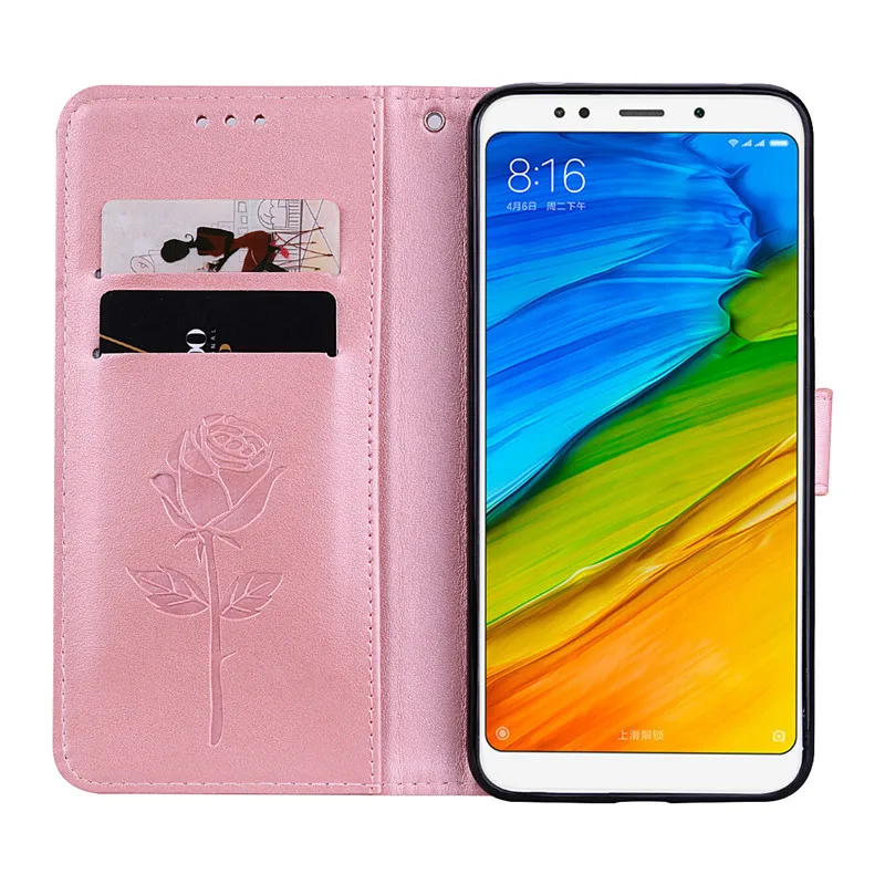 Чехол для Xiaomi Redmi 5 Plus чехол мягкий силиконовый из ТПУ чехлы plus Redmi5 кожаный флип