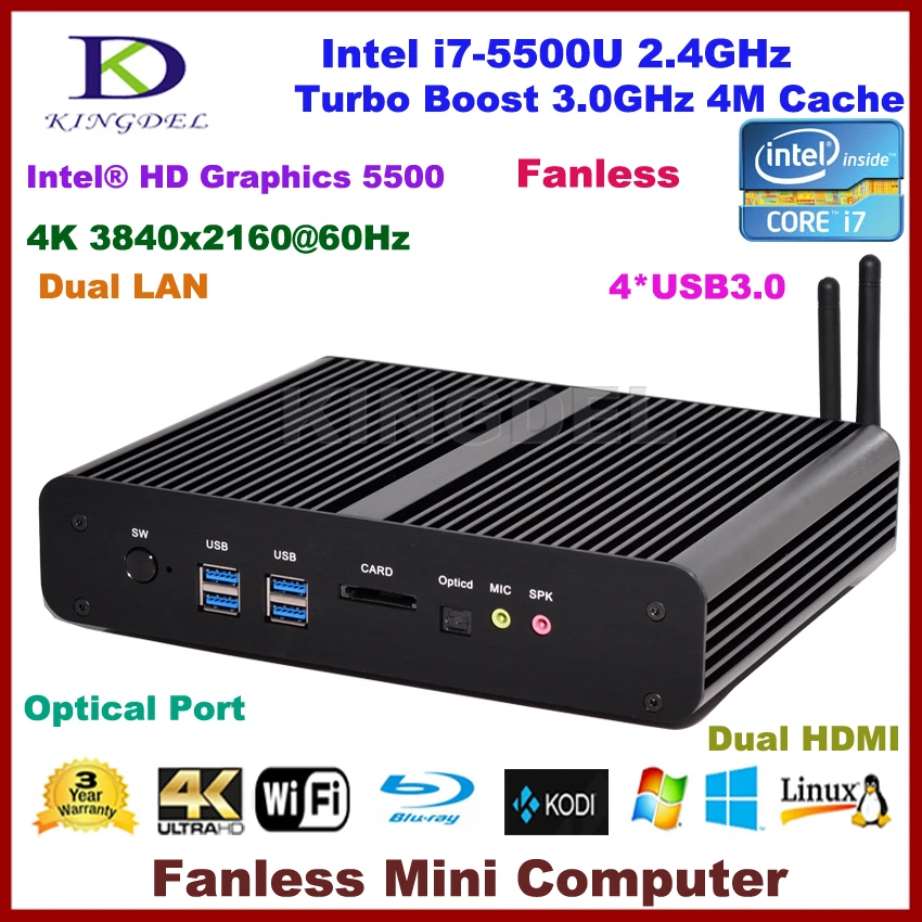 Thin Client Mini Pc 16gb Ram 512gb Ssd 5gen Broawell Micro Pc Intel Core I7 5500u Graphics Hd 5500 Windows 10 Tv Box Htpc 4k Hd Core I7 5500u Mini Pc 16gb Ramthin Client
