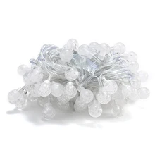 10M 100LED 110V/220V Battery IP44 Bubble Ball Lamp Outdoor Christmas Garland Fairy String Lights Holiday Wedding Party Decor 10M 100LED 110V/220V Battery IP44 Bubble Ball Lamp Outdoor Christmas Garland Fairy String Lights Holiday Wedding Party Decor