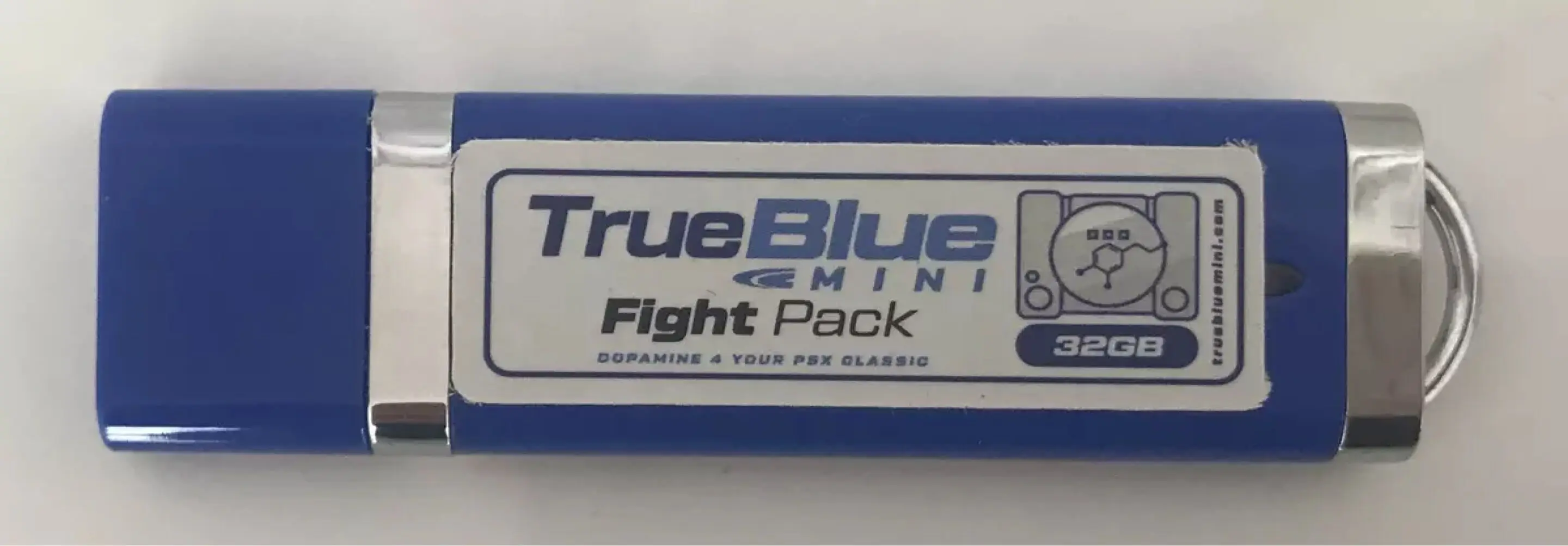 True blue mini Fight Pack 32 Гб с 58 играми/METH PACK 64 ГБ с 101 играми/CRACKHEAD PACK 64 ГБ с 101 играми для ps1 консоли - Цвет: FIGHT PACK 32gb