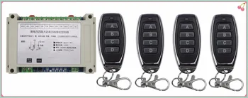 

DC12V 24V 36V 48V 4CH 30A RF Wireless Remote Control Relay Switch Security System Garage Doors/ Gate Electric Doors shutters