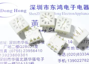 

DIP Taiwan round up 0-9 / 10 8421C RV3 rotary coding switch toggle switch 3 : 3 Pin