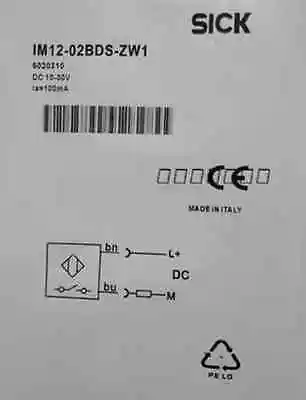 

DHL/EMS 2 Sets 1PC NEW SICK IM12-02BDS-ZW1