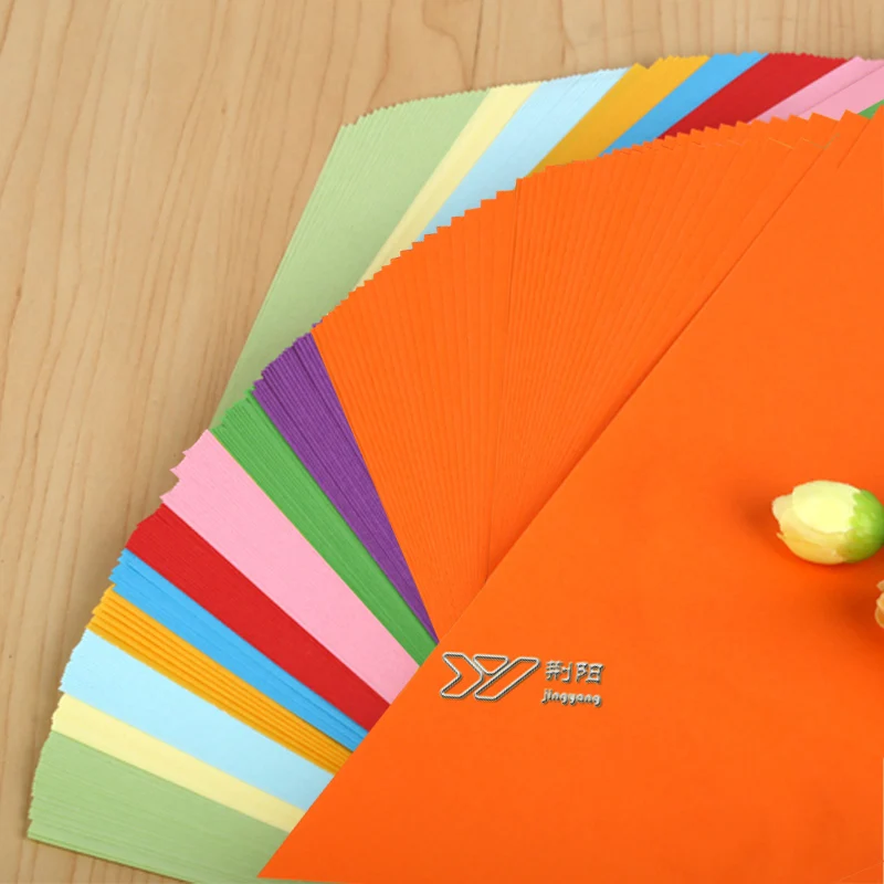 100 Sheets A4 Color Copy Paper 80g Multi-colour Uncoated Paper 12 Colors  Handmade Paper Origami Printing Paper - Copy & Multipurpose Paper -  AliExpress