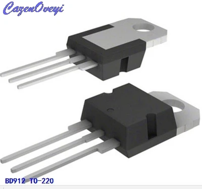 

10pcs/lot Darlington transistor BD912 100V / 15A TO-220 new original
