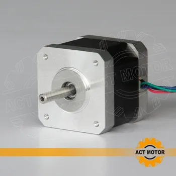 

ACT nema17 stepper motor 34MM 0.4A 12V 30Ω 17HS3404 42X42X34MM