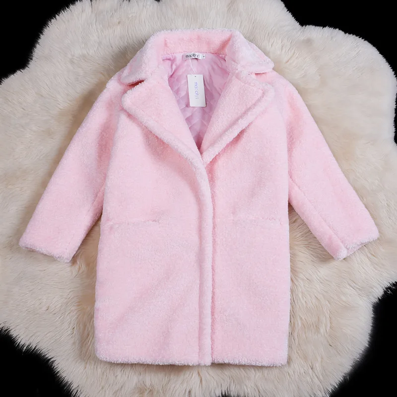 Fourrure Femmes 0911 De Beige Faux D'hiver Moutons Américain Long Et Vêtements Européen Cisaillé rouge Pardessus Nouvelles rose Manteau Mode noir wZIZq1C