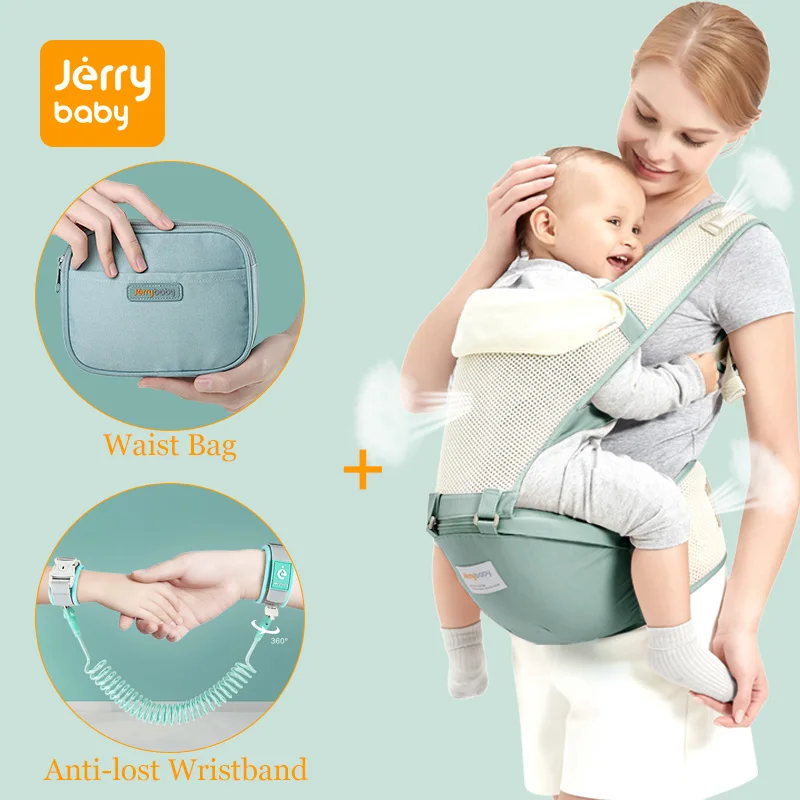 

Jerrybaby Breathable Baby Carrier Ergoryukzak Front Facing Baby Carrier Comfortable Sling for Newborns Kangaroo