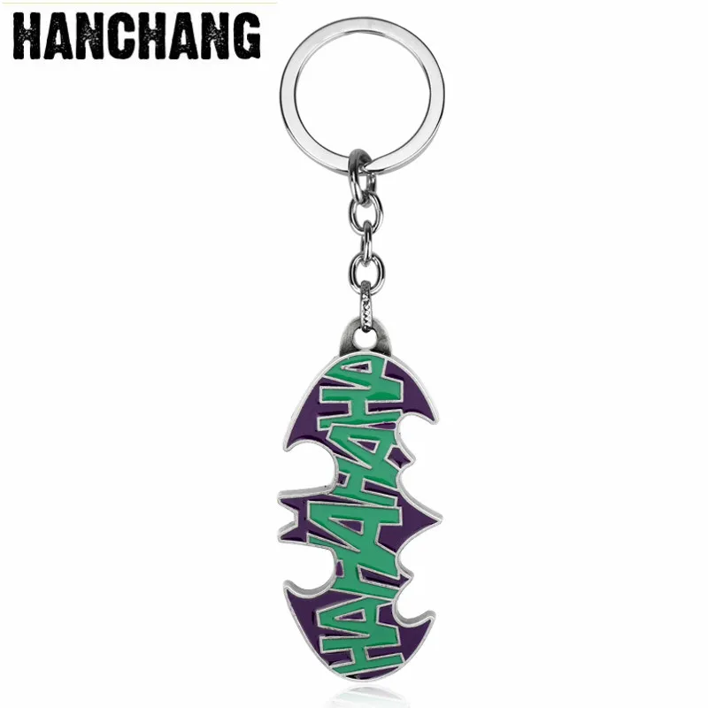 

Movie Superhero Jewelry Batman Keychain Men Metal Pendant keyring Keychain Accessories Chaveiros