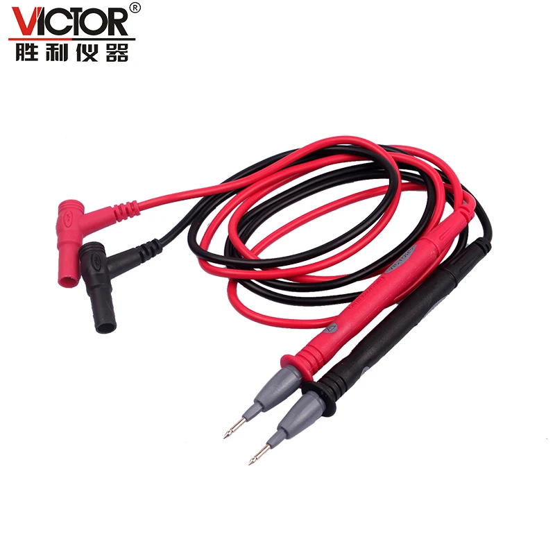 1 Pair VICTOR Pointy Universal Probe Test Leads For Digital Multimeter