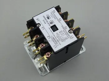 

Hvacstar SA-4P-30A-208/240V Definite Purpose Contactor 4Poles 30FLA 208/240V AC Coil , DP Contactor, Air Conditioner Contactor