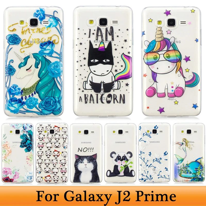 Чехол для Samsung J2 Prime мягкий чехол из ТПУ с рисунком дисплея G532f Galaxy | Мобильные