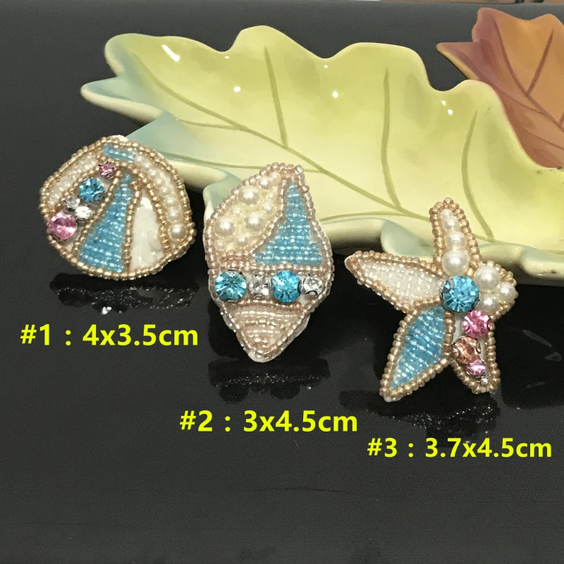 Beads Fruit 5pcs Handmade Butterfly Beaded Applique Insects Patch