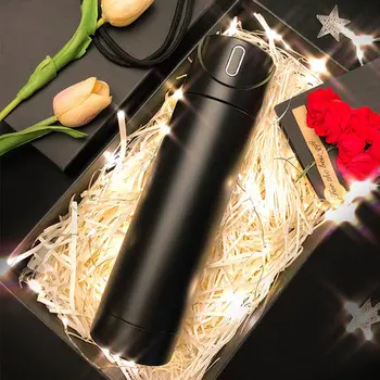 

340ml The smart water bottle that keeps warm for a long time, you can see the temperature of the water cup, the water bottle tha