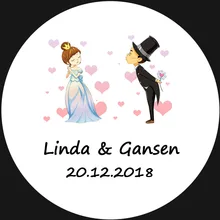 100 шт. пользовательские Стикеры и индивидуальный логотип свадьбы Стикеры s ваш собственный дизайн Стикеры s персонализированные Стикеры s Boda