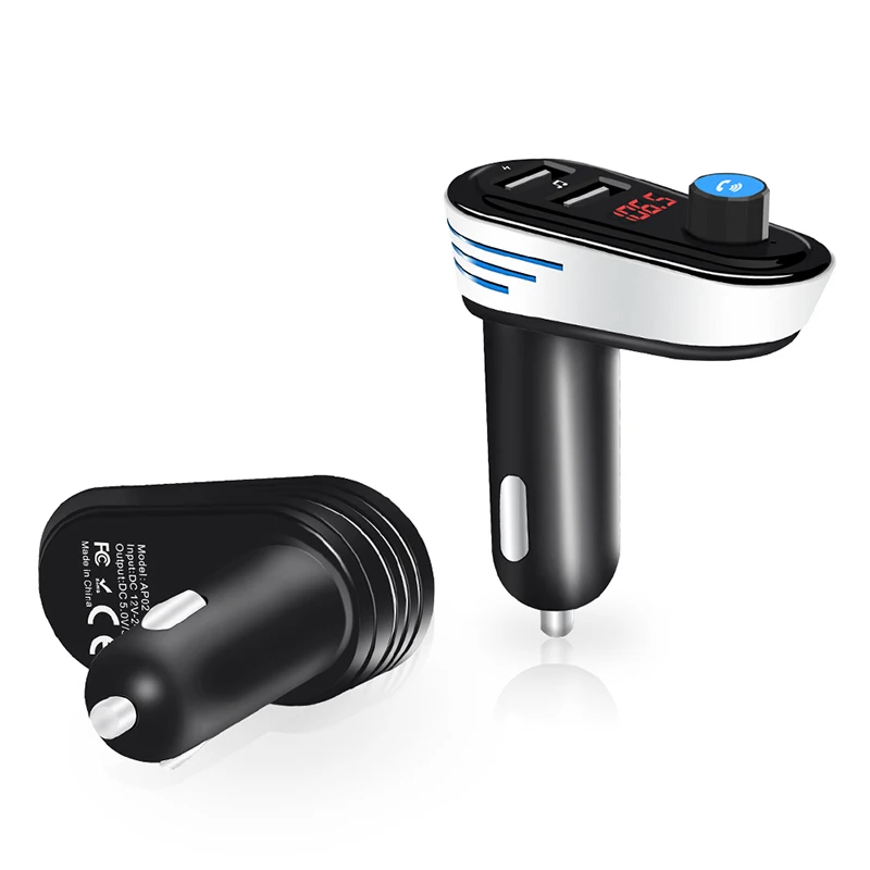 Мини Bluetooth MP3 Hands Free плеер Автомобильный передатчик Bluetooth автомобильная зарядка Aux FM передатчики Chager AP02