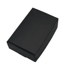 9,4x6,2x3 см Черная бумажная коробка Коробки для свадебная открытка посылка Kraft Бумага день рождения коробка конфеты ремесла упаковка коробки